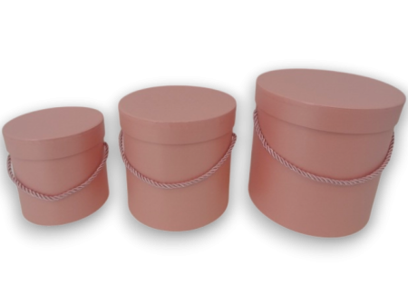 Cutii pentru flori - set-cutii-cilindru-premium-cu-snur