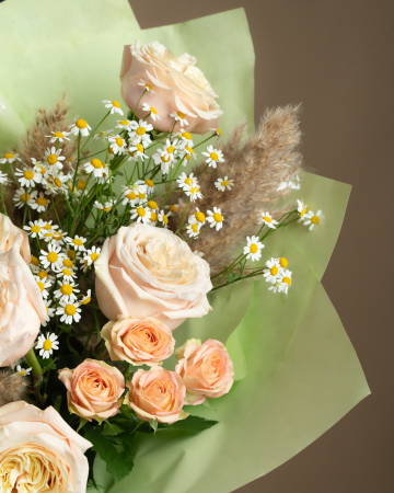 Buchet Trandafiri si Muşețel [1]