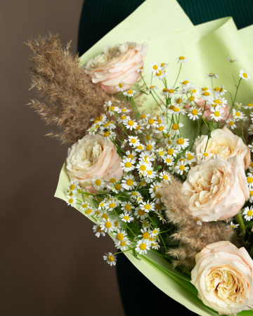 Buchet Trandafiri si Muşețel [2]