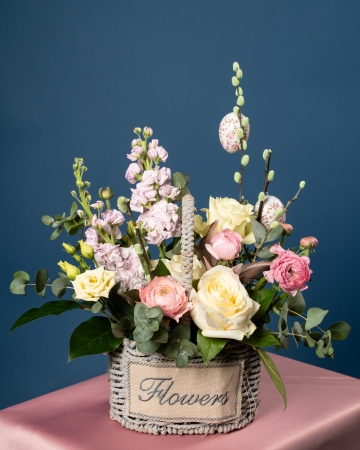 Aranjamente florale - Primăvară în Coșuleț