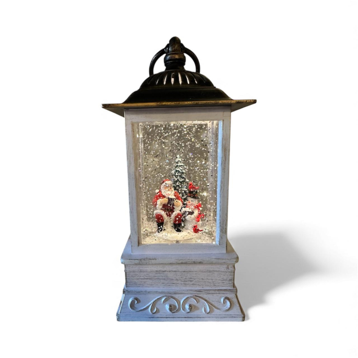 Decoratiune Craciun Felinar muzical vintage [3]