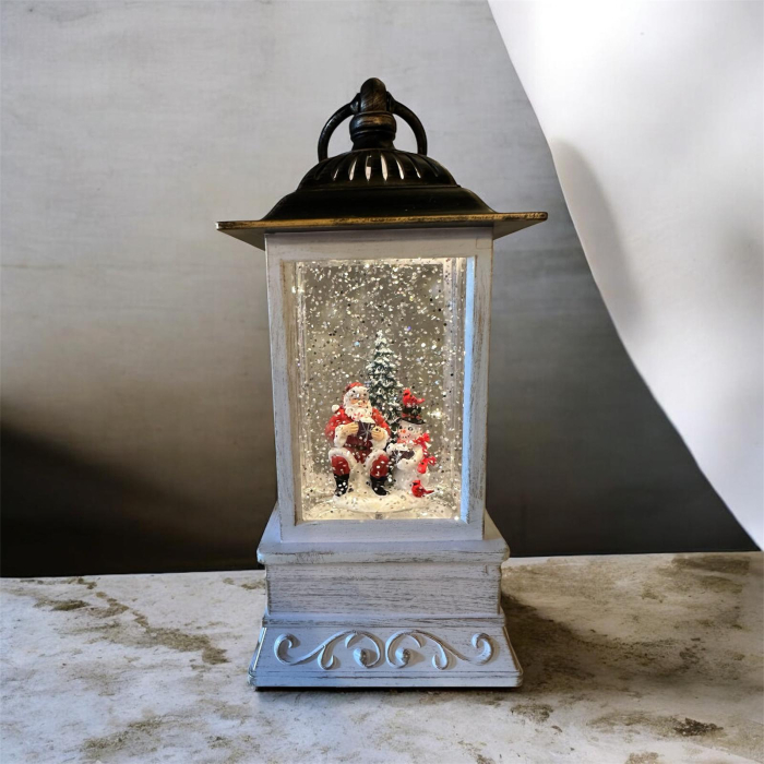 Decoratiune Craciun Felinar muzical vintage [2]