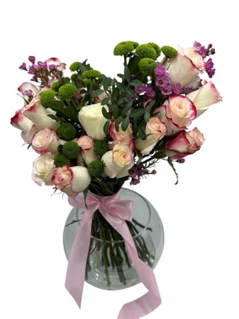 Buchete - Buchet 17 Trandafiri 3 fire wax 3 si 3 fire de Santinii