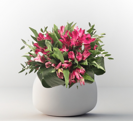 Buchete de sezon - Buchet cu 15 alstroemeria roz