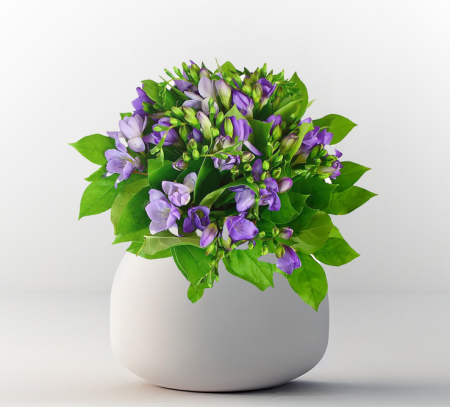 Buchete de sezon - Buchet cu 19 frezii mov