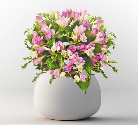 Buchete de sezon - Buchet cu 31 frezii roz