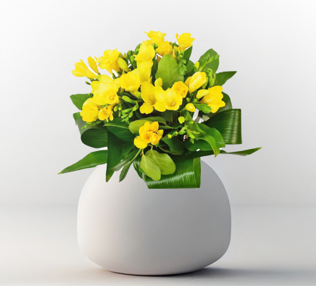 Buchete de sezon - Buchet cu 25 frezii galbene