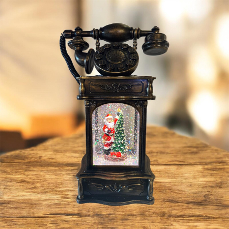 Cadouri - Cutie muzicala Decoratiune Craciun Telefon Retro