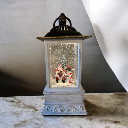 Decoratiune Craciun Felinar muzical vintage [1]