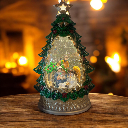 Cadouri - Cutie muzicală Crăciun brad