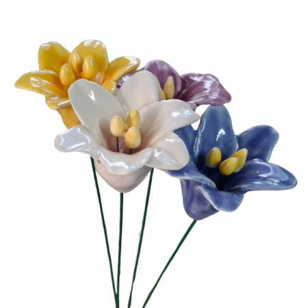 Flori din Ceramica Mari - Crin