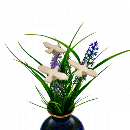 Flori din Ceramica - Porumbel