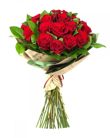 Buchete Flori - Buchet 25 trandafiri roșii