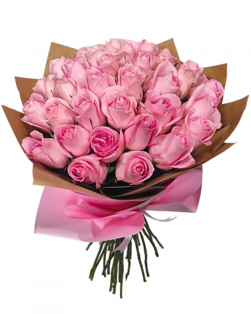 Buchete Flori - Buchet 35 trandafiri roz