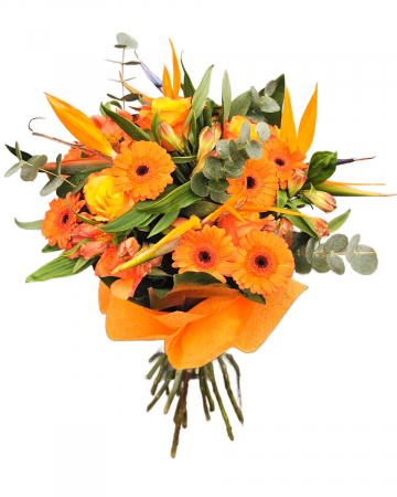 Buchete Flori - Buchet orange mix