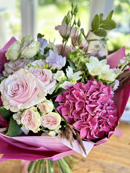 Buchet flori mixte - Vară roz [2]