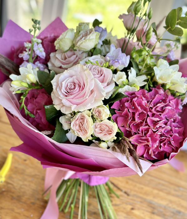 Buchet flori mixte - Vară roz [1]