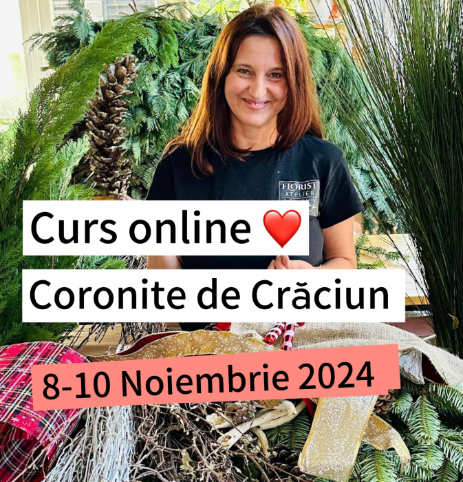 CURS online CORONIȚE de CRĂCIUN cu Anca Vlad [1]