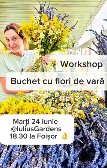 Workshop Flori de Vară Iulius Garden Timișoara [1]
