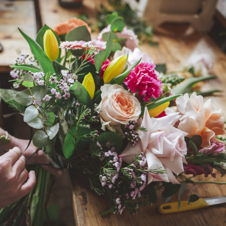 Buchet Mixt Flori colorate [2]