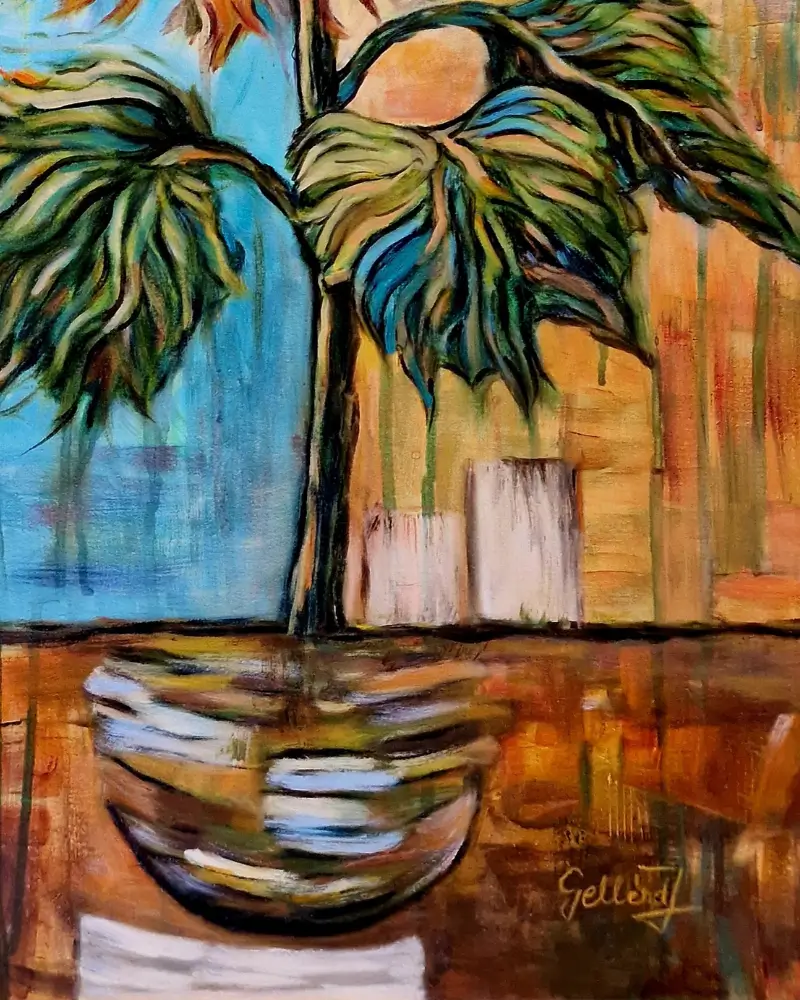 Dansul Luminii – Pictură originală semnată de Judit Gellerd [6]