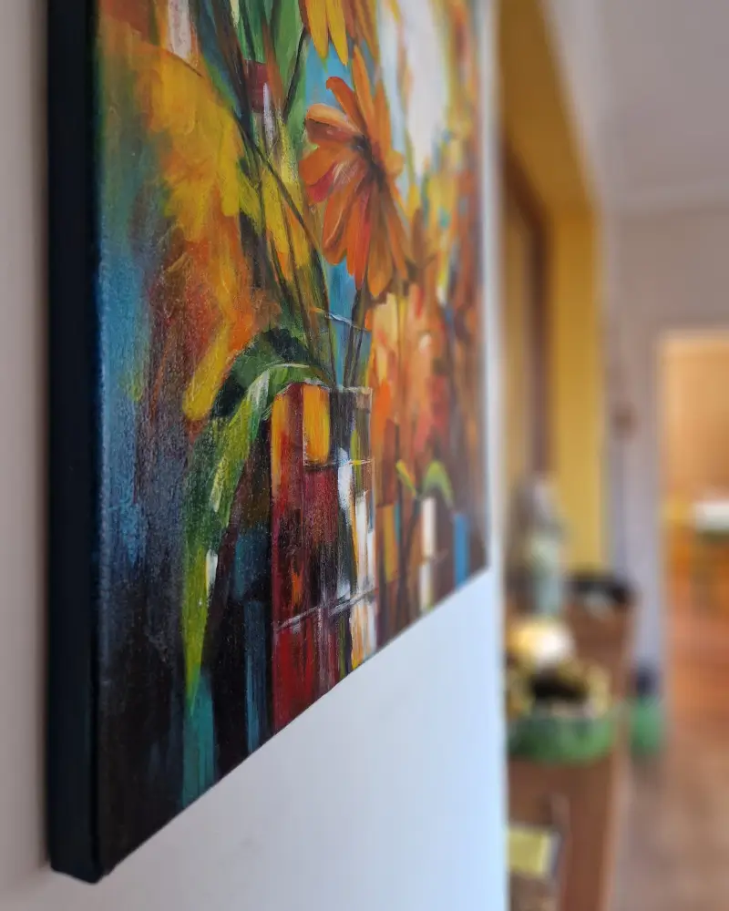 „Grădina Culorilor” – Pictură originală semnată de Judit Gellerd [6]
