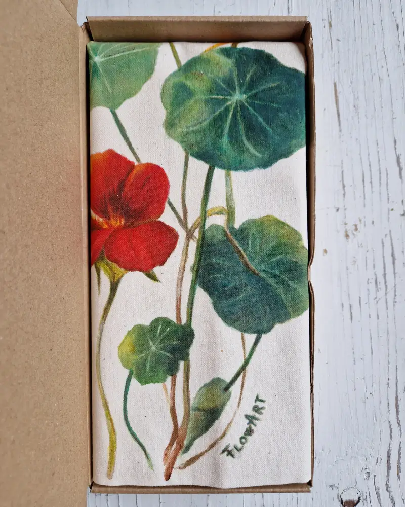 Sacoșă pictată manual Condurul doamnei – Flow Art [4]