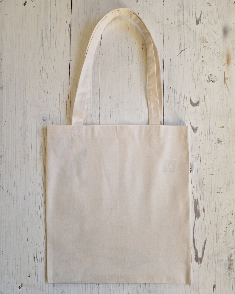 Sacoșă pictată manual cu floarea-soarelui – Flow Art România [6]