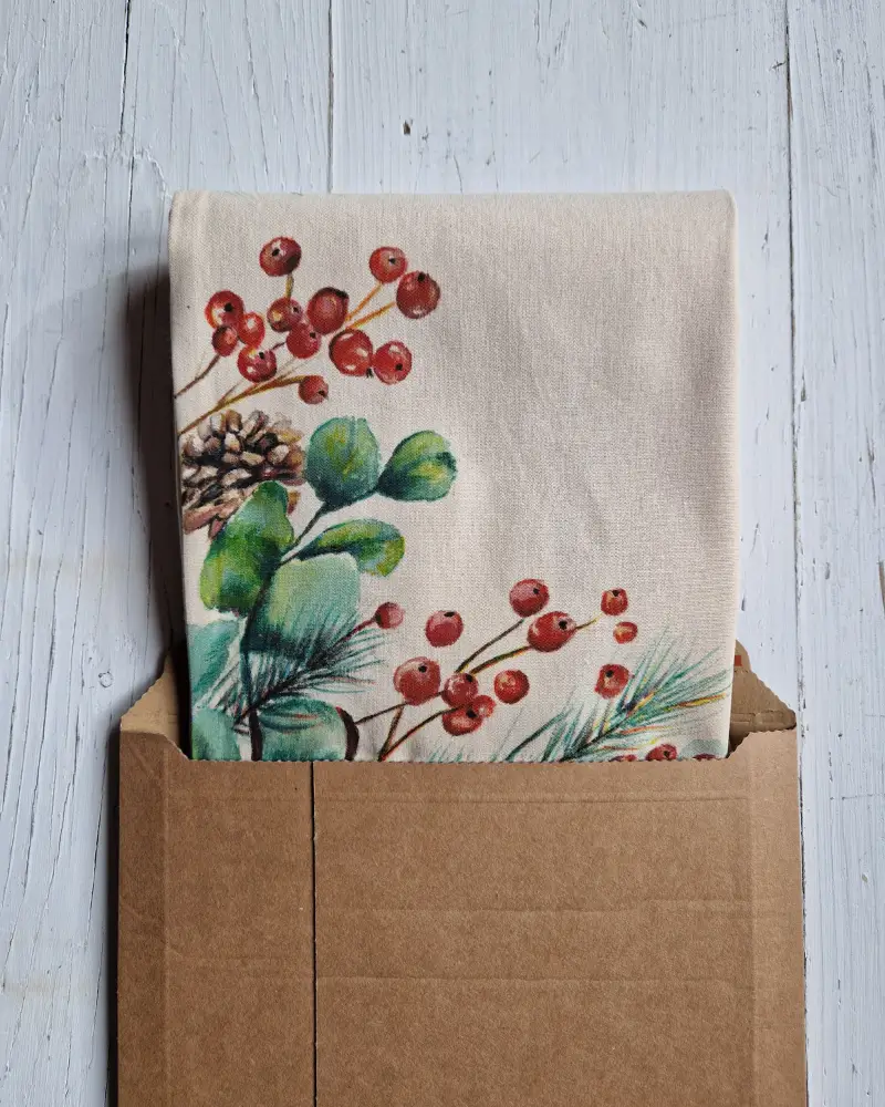 Sacoșă Pictată Manual – Poveste de Iarnă | Flow Art [8]