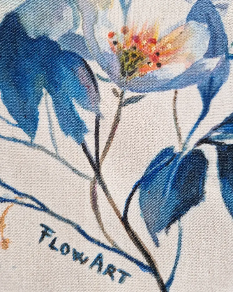 Sacoșă pictată manual – Răcoare de dimineață | Fabricat în România [3]