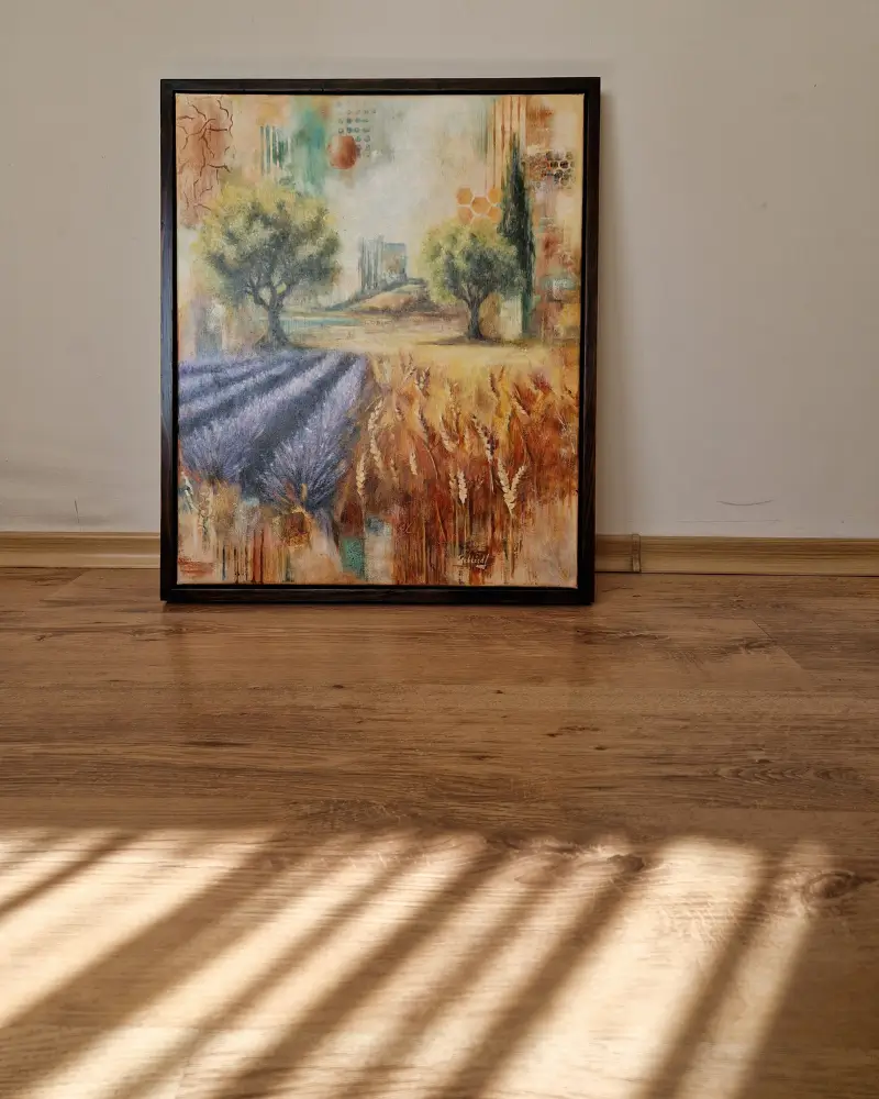 Peisaje - Tablou original – „Dor de altundeva” – pictură pe pânză