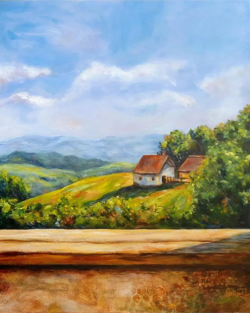 Tablou ulei pe pânză – Parfumul verii | Flow Art [7]