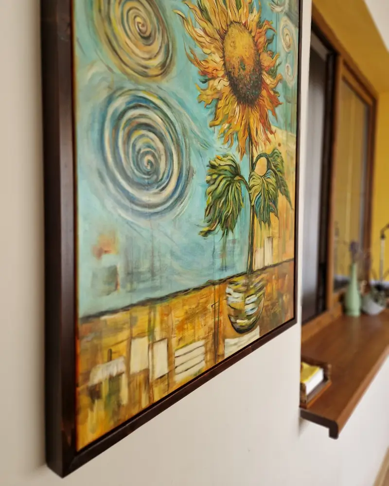 Dansul Luminii – Pictură originală semnată de Judit Gellerd [2]