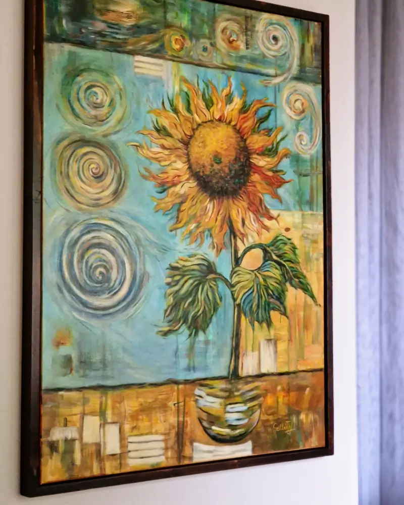 Dansul Luminii – Pictură originală semnată de Judit Gellerd [4]