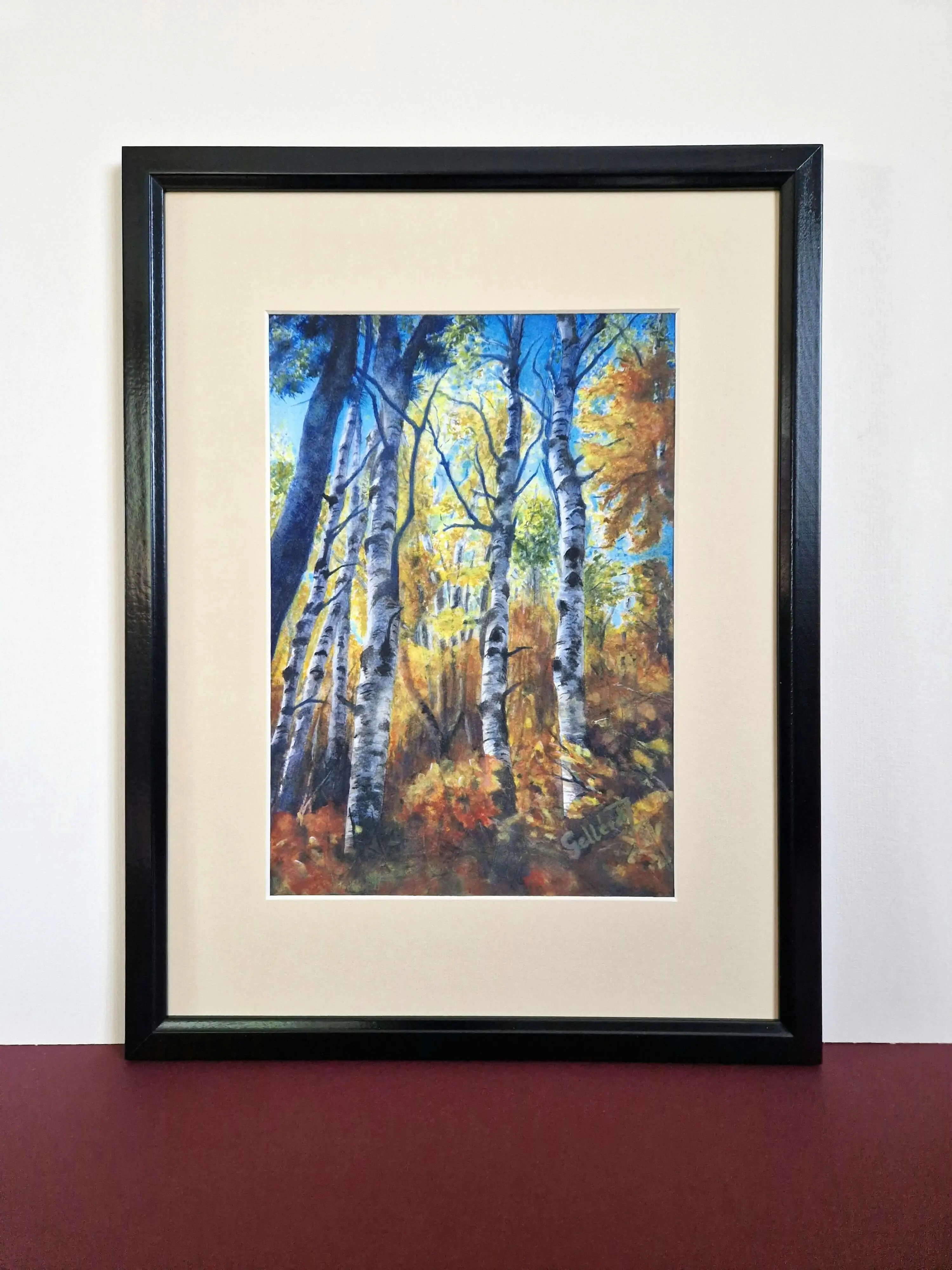 Adâncimi și Înălțimi - Acuarelă Originală [4]