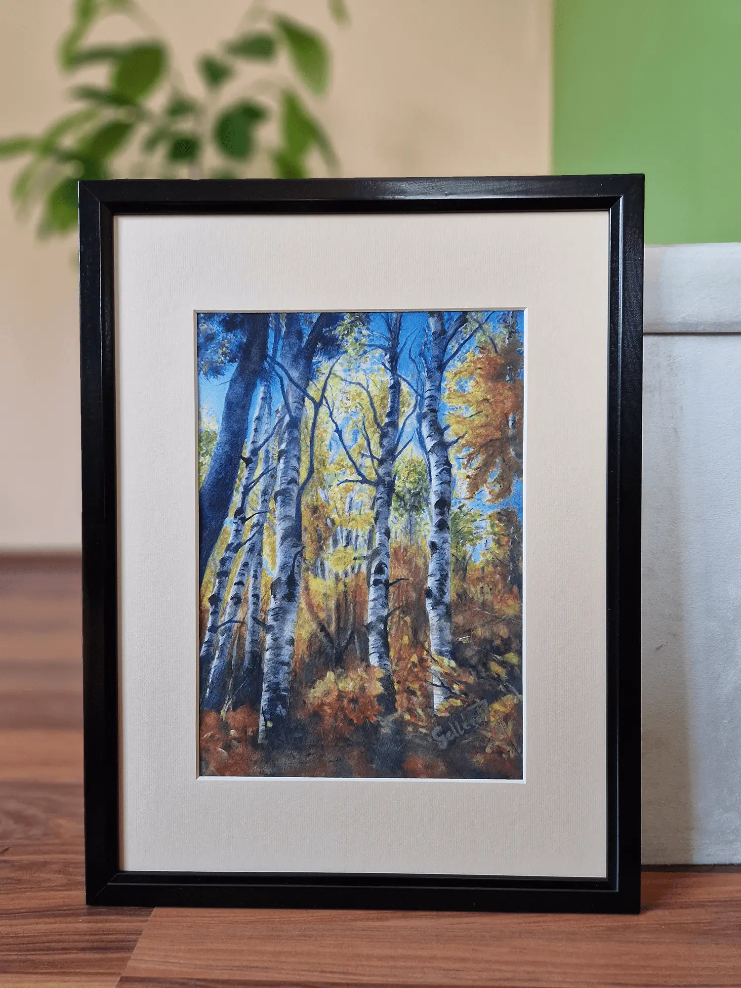 Peisaje - Adâncimi și Înălțimi - Acuarelă Originală