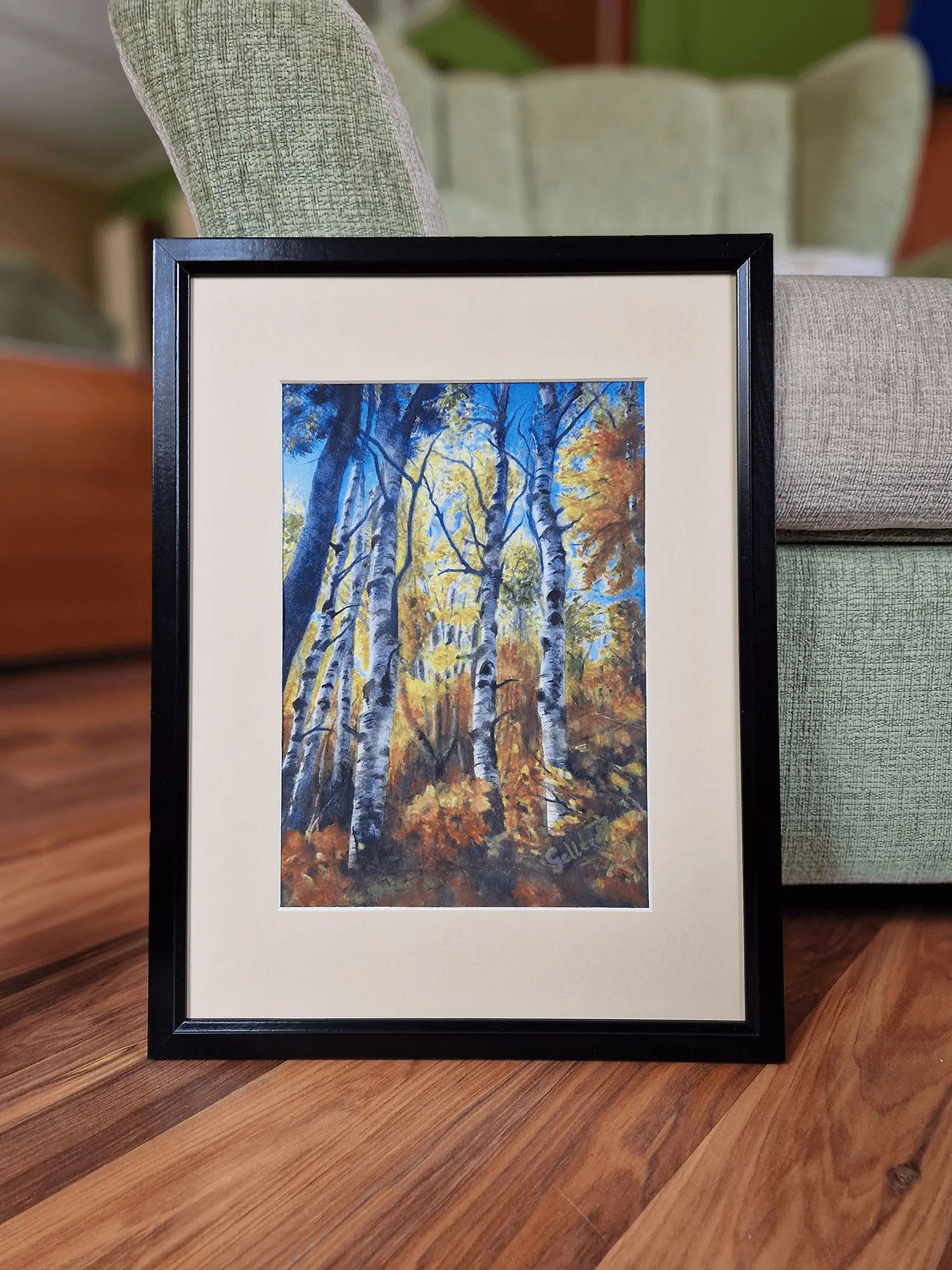 Adâncimi și Înălțimi - Acuarelă Originală [2]