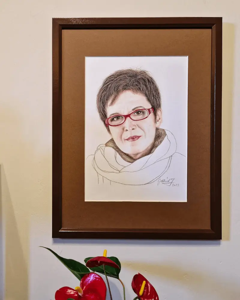 Autoportret - Creioane Colorate [3]