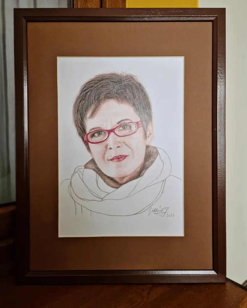 Autoportret - Creioane Colorate [2]