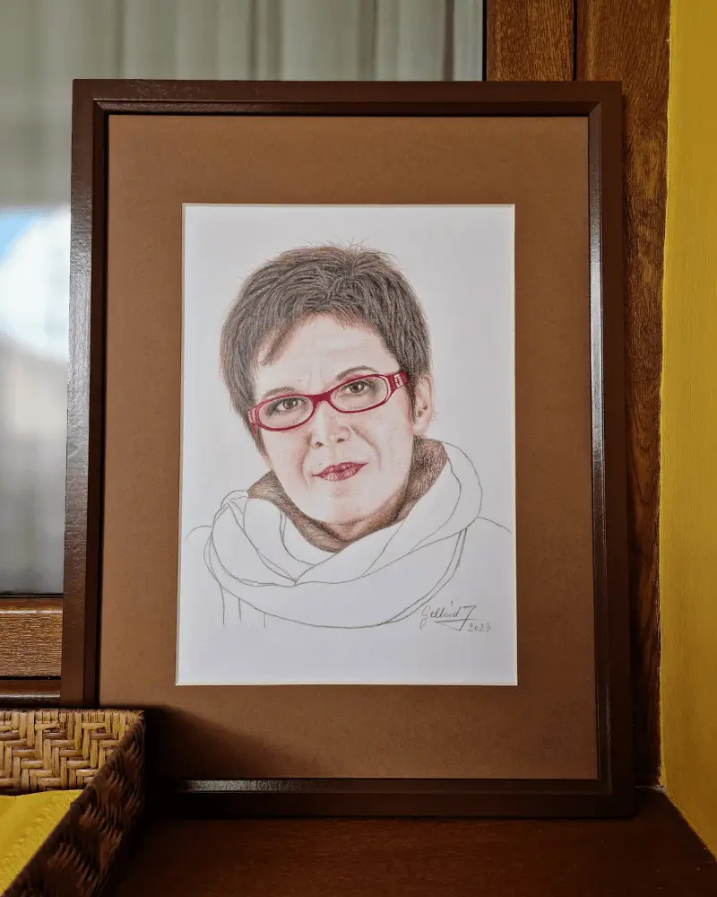 Autoportret - Creioane Colorate [1]