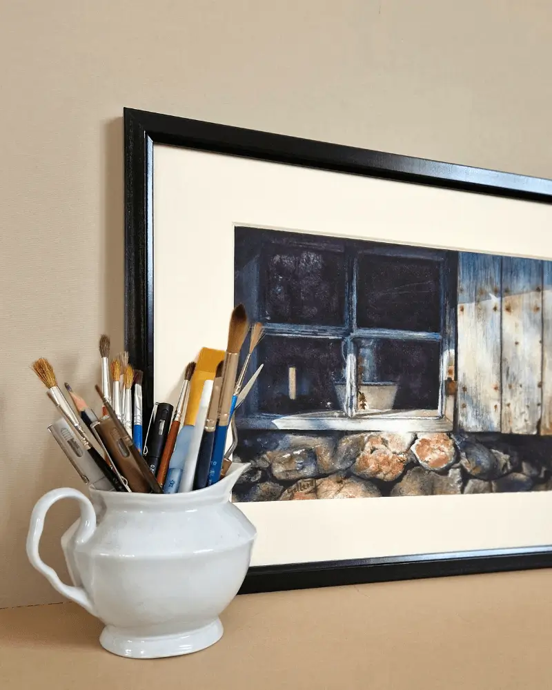 În Căutarea Timpului Pierdut - Acuarelă Originală [0]