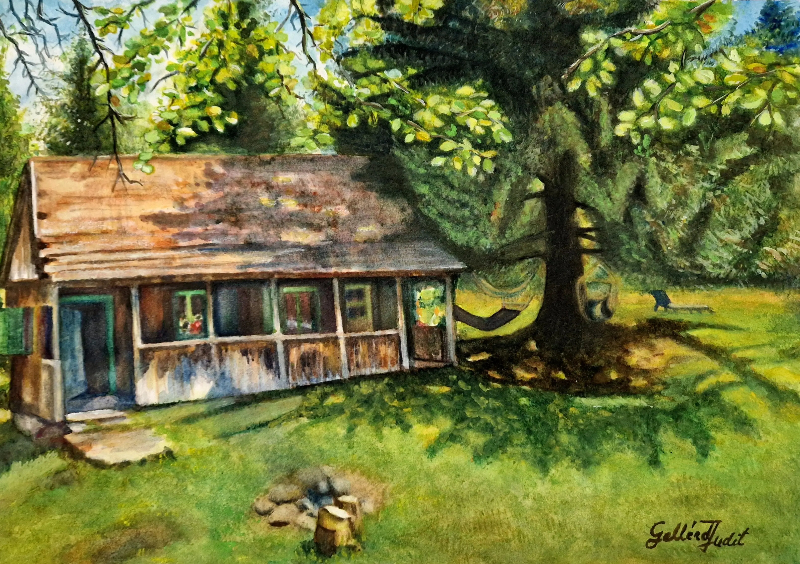 Nuanțele liniștii - acuarelă [1]