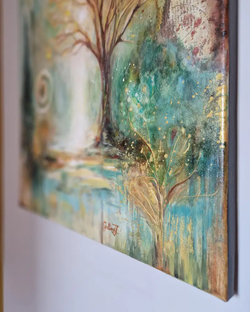 Tablou original – „Poarta de Aur” – pictură pe pânză [3]