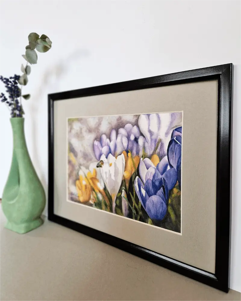 Renașterea naturii - Tablou în acuarelă [3]