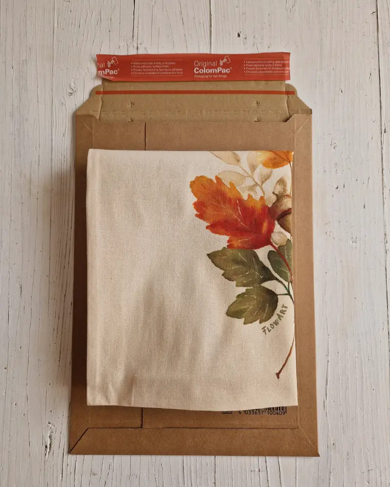 Sacoșă Pictată Manual – Frunze de Toamnă | Flow Art [6]