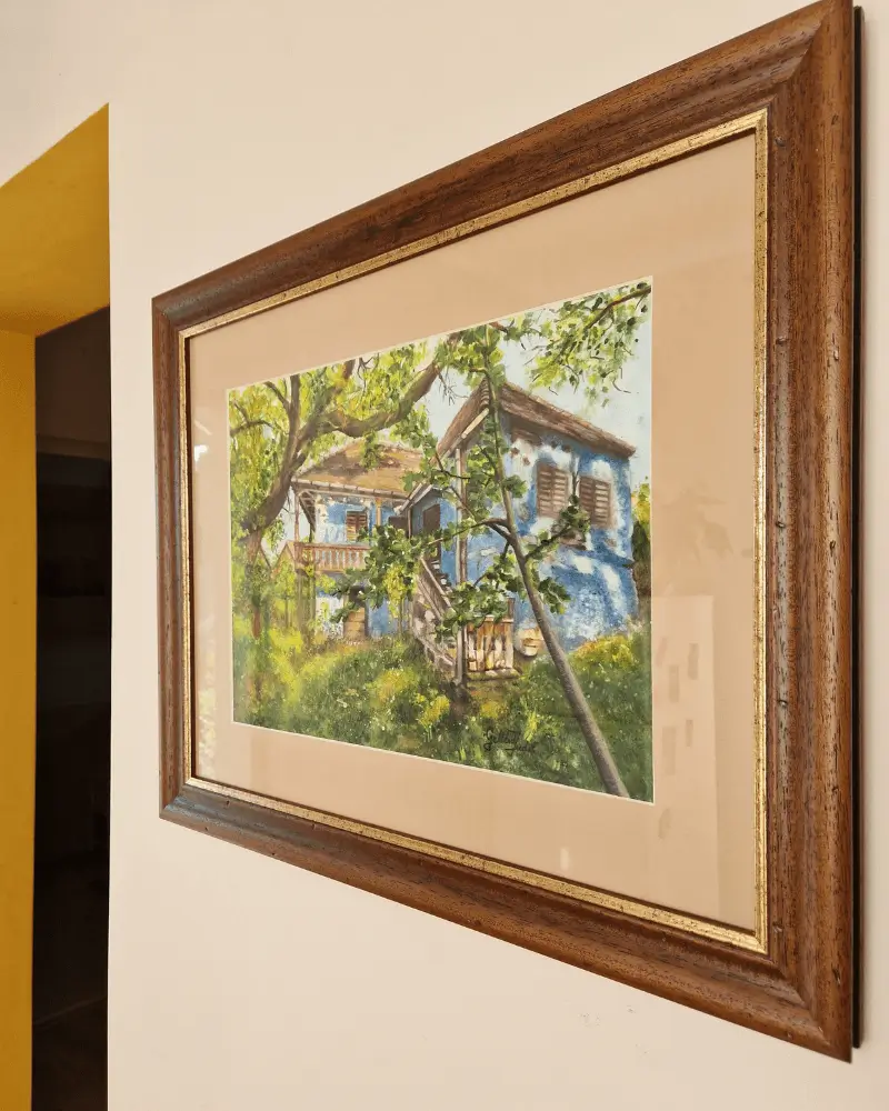 Visuri Albastre - Pictură Acuarelă de Judit Gellerd | Flow Art Transilvania [5]