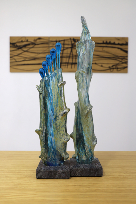 Sculptura din sticla EL& EA [8]