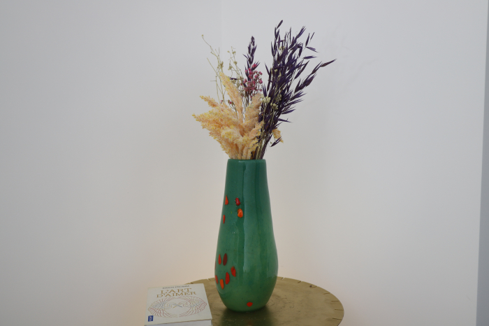 Vaza din sticla lucrata manual, Venus Flowers 3 [4]