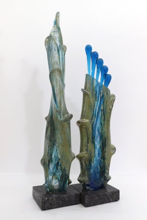 Sculpturi - Sculptura din sticla EL& EA