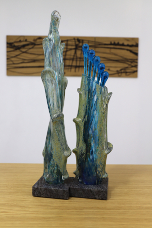 Sculptura din sticla EL& EA [1]